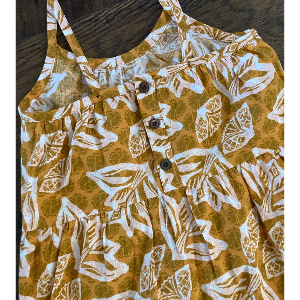 PATAGONIA Girls' Pataloha Dress Floral Tiered Sun Dress Sz 12 - Picture 4 of 7